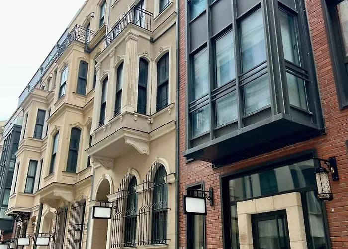 новая стильная у площади таксим, панорамная терраса на крыше * Istanbul