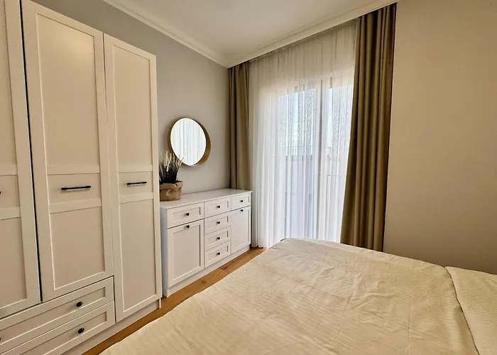 новая стильная у площади таксим, панорамная терраса на крыше Apartment